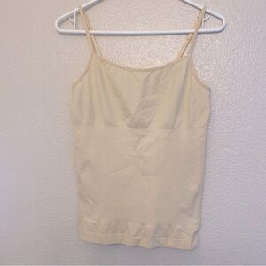 Yummie BY HEATHER THOMSON seamless ivory shaping cami tank top M-L